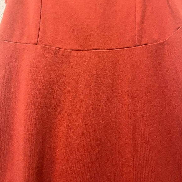 🎀5/$ 15 Express Spaghetti Strap orange Mini Dress - Picture 2 of 4